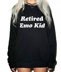 Aesthetic | tumblr · tumblr is a place to express yourself, discover yourself, and bond over the stuff you love. Retired Emo Kid Sweatshirt Tumblr Hipster Crewneck Aesthetic Casual Unisex Style Graphic Letter Pullover Spring Tops Jumper Sweatshirts Tumblr Tumblr Sweatshirttumblr Jumpers Aliexpress