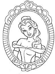 lovely picture of belle on disney princesses coloring page kids play color carnaval coloriage pages pdf