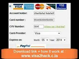 You can use these credit card numbers on a free trial account on certain websites that asks for a credit card, or bypassing the verification processes of some websites which you are not. The Last Version 2010 Of Credit Card Generator With Cvv Video Dailymotion