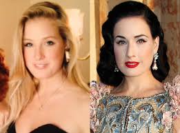 Dita Von Teese From Blonde Or Brunette Blonde Vs Brunette Dita Von Teese Brunette Beauty