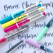 BRUSH PENS FOR CALLIGRAPHY Archives