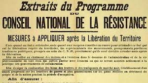 Ce 27 mai, journée nationale de la résistance, nous célébrons surtout la création du conseil national de la résistance. 27 Mai Journee De La Resistance En France Memoire Du Cnr Et De Son Programme Les Editions Bibliomonde