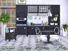 Classic Kitchen Found In Tsr Category 39 Sims 4 Kitchen Sets 39 Sims 4 Kitchen Classic Kitchens Sims 4