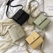 Menjual tas selempang wanita, tas selempang perempuan, tas selempang eiger, tas selempang. Tas Selempang Wanita Model Retro Kotak Simple Casual Warna Polos Untuk Musim Panas Shopee Indonesia