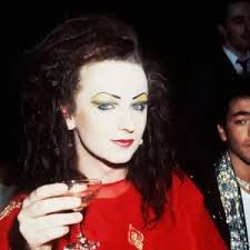 Boy George Singer Arriving At Marylebone Court Print (00084). Art Prints,  Posters & Puzzles from Memory Lane