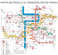 Trasee şi rute transurb galaţi pe hartă. Harta Praga Harta Metroului Din Praga Harta Mijloacelor De Transport