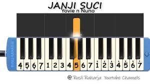 D e ahasrat suci kepadamu dewiku. Janji Suci Not Pianika Youtube