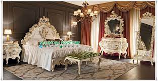 Set Kamar Elegant Beautiful Luxury White Terbaru Luxurious Bedrooms Luxury Bedroom Furniture French Bedroom Design