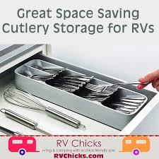 Great Space Saving Cutlery Storage For Rvs In 2020 Cutlery Storage Space Saving Storage