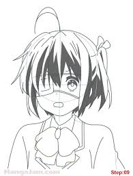 Rikka takanashi margaret mcdonald is the english dub voice of rikka takanashi in love, chunibyo & other delusions!, and maaya uchida is the japanese voice. How To Draw Rikka Takanashi From Chuunibyou Demo Koi Ga Shitai Mangajam Com