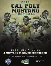 2015 Cal Poly Football Media Guide Pdf Document