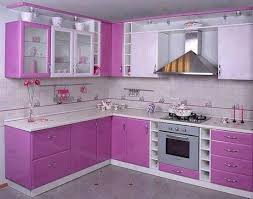 I love the functionality of it too. Purple And Pink Kitchen Colors Adding Retro Vibe To Modern Kitchen Design And Decor Kitchen Design Decor Kitchen Interior Design Modern Kitchen Furniture Design