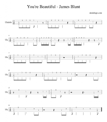 It was happy to have close encounters with monkeys. You Re Beautiful By James Blunt Solo Ukulele Arrangement Ukulele Go