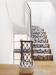 Modern Neutral Staircase With Lattice Railing Modern Stairs Stairs Design Amazing Apartments