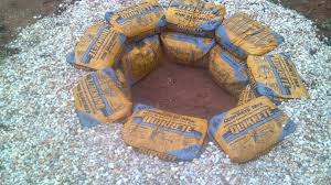 If the weather is hot, it will cure faster. An Easy Way To Build Retaining Walls Leave The Concrete In The Bag Stack Like Legos Wet With A Hose Core77