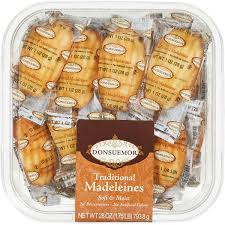 Crusty moist madeleines these little plumpy morsels in their recognizable shell shape may have originated from france, but its fan base spans the globe. Donsuemor Traditional Madeleines Cake 1 Oz 28 Ct Costco