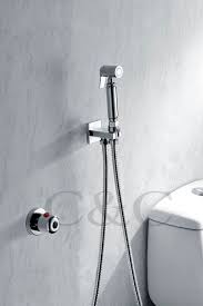 With Thermostatic Faucet Valve 150 Cm Stainless Steel Hose Muslim Handheld Shattaf Bidet Toilet Spray S Bidet Faucets Shower Faucet Sets Bath Shower Mixer Taps