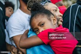 Shameka Parrish-Wright speaks alongside the family of Breonna Taylor...  News Photo