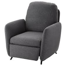 Ekolsund Recliner Gunnared Dark Gray Ikea Recliner Fabric Armchairs Armchair