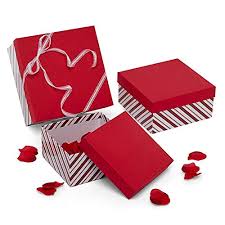 Check spelling or type a new query. Rustic Pearl Collection Christmas Nested Gift Boxes With Lids Set 3 Square Nesting Boxes Red Peppermint Stripe Buy Online In Armenia At Armenia Desertcart Com Productid 167748149
