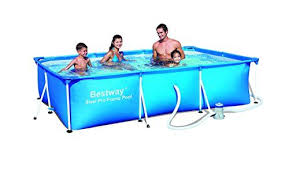 Splash Junior Bestway Steel Frame Pool With Filter Pump Nl 110 5 Garden Yard Ideas Pool Spa Pool