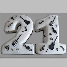 Big number silicone chocolate mould cake baking sugarcraft ice tray fondant mold. Musical Number Cake Myflowertree