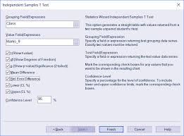 Independent Sample T Test Qlikview Statistics Chart Wizard