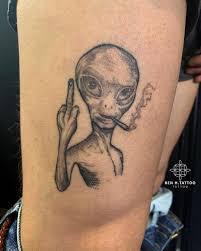 101 Amazing Alien Tattoo Designs You Need To See Outsons Men S Fashion Tips And Style Guide For 2020 Alien Tattoo Scary Tattoos Spaceship Tattoo