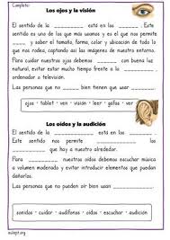 Actividades De Comprension Lectora Los Cinco Sentidos Aula Pt Actividades De Comprension Actividades De Comprension De Lectura Comprension Lectora