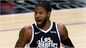 #paul george #barefoot #barefoot male celebs. Paul George Cheers Amazing Chemistry At La Clippers As Com