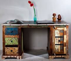vintage schreibtisch kolonial mobel 150x76x85cm vintage schreibtische shabby mobel mobel