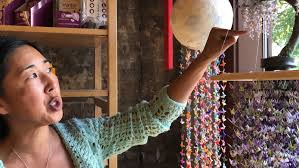 Stacie Tamaki's tiny origami installation makes a big impression at  ArtPrize 2016