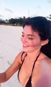 Kylie Jenner rocks tiny bikini in Turks and Caicos with sister Kendall