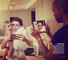 Kim kardashian and kanye west are featured in vogue. Vanity Fair In Vogue Lib 3040 Spring 2014 Francoeur