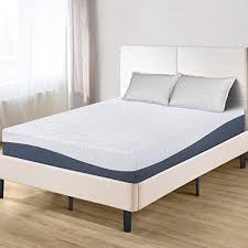 Primasleep 10inch Memory Foam Mattress King Size White Amp Grey Green Gel Memory Foam Queen Size Memory Foam Mattress Queen Memory Foam Mattress Twin Mattress