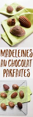 Madeleines Au Chocolat Recette Chocolate Zucchini Recette Recette Madeleine Madeleine Chocolat Desserts Francais