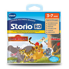 Apprend en t'amusant avec le roi lion ! Vtech Jeu Hd Storio La Garde Du Roi Lion 275205 Jouet Electronique Enfant Rue Du Commerce