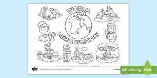 Who wouldn't want to live in one of the world's most colorful cities? World Mental Health Day Themed Colouring Sheet Twinkl
