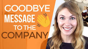 May in each moment you live your dreams. Farewell Letter To Coworkers Template Example Youtube