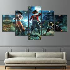 Check spelling or type a new query. 5 Piece Dragon Ball Z Goku Naruto Uzumaki One Piece Luffy Anime Poster Modular Unframed Hd Print Canvas Painting For Home Decor Wish