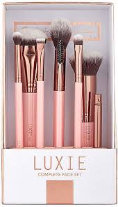 Luxie Complete Face Set Face Brush Set Face Brush Makeup Brush Set