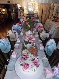 Tea Party Party Ideas Photo 2 Of 11 Tea Party Birthday Spring Tea Party Tea Party Decorations