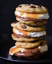 Of course baked goods are fine to. S Mores Made With Chocolate Chip Cookies Desserts Dessert Recipes Food