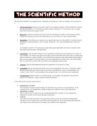 An excerpt from the method section of a biology report. The Scientific Method Is An Organized Way Of Figuring Something Out Pdf Hypothesis Experiment