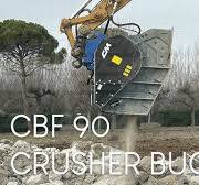 CBF Crushing Bucket: inert crushing on site