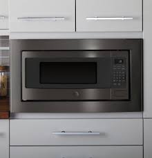 Save space by adding a microwave drawer to your kitchen. Pem31bmts Ge Profile Ge Profile 1 1 Cu Ft Countertop Microwave Oven Fingerprint Resistant Black Stainless Manuel Joseph Appliance Center