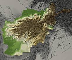 Afghanistan shaded relief map stock illustration illustration of. Afghanistan Map