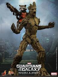 To help fight ronan and his team and save the galaxy from his power, quill creates a team of space heroes known as the guardians of the galaxy to save the galaxy. Hot Toys Rocket Raccoon And Groot Figures Revealed