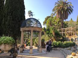 Mortola inferiore, several km west of ventimiglia, italy. Jardin Botanique Hanbury Vintimille Jardins Merveilleux
