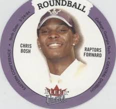 2003-04 Fleer Ultra Roundball Chris Bosh Rookie Toronto Raptors #34D